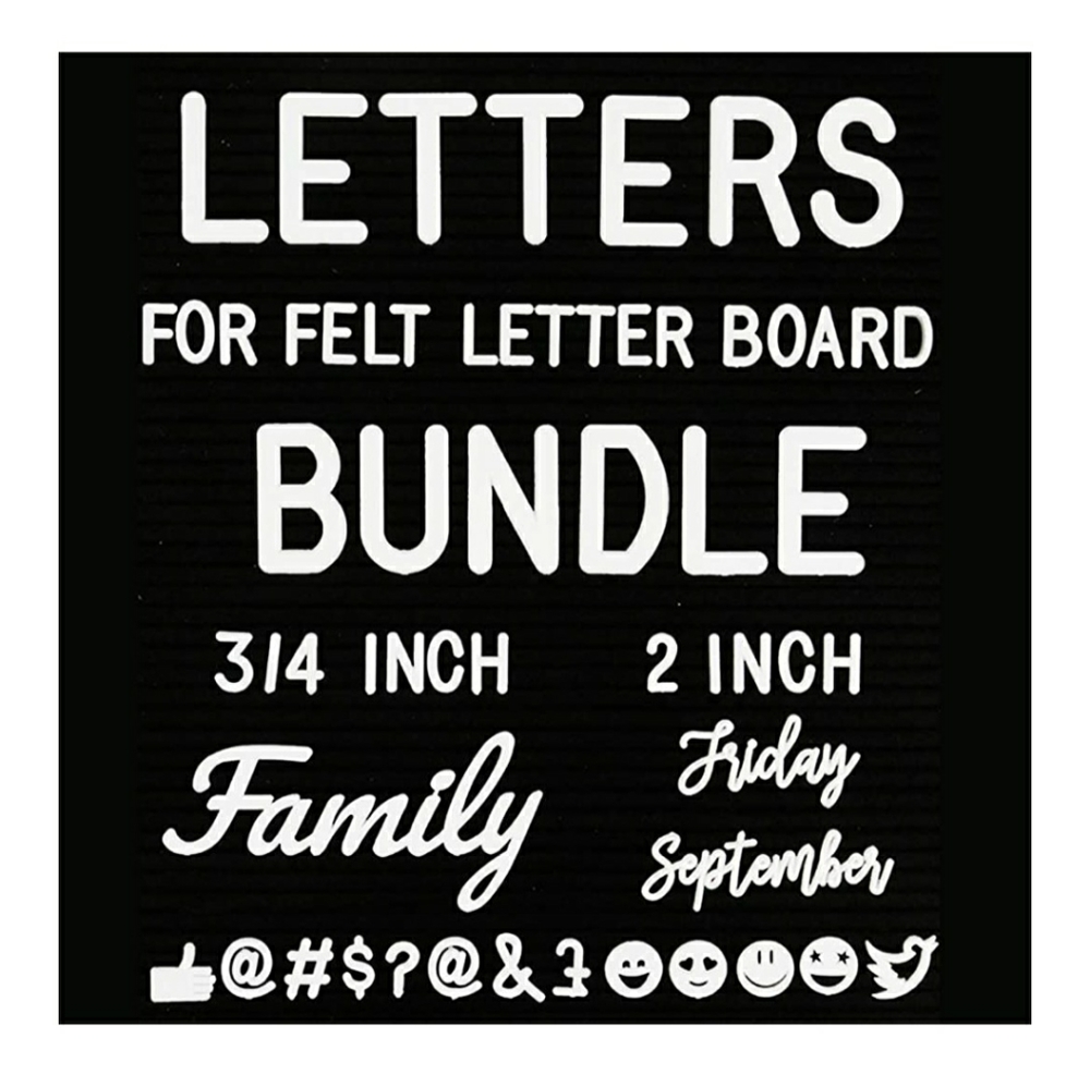 Letters for Felt Letter Board NIB